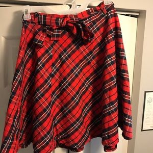 Plaid Skirt